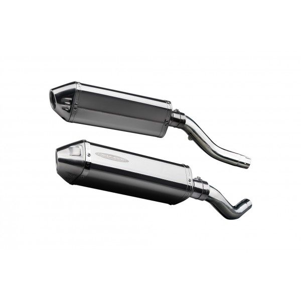 Delkevic slip-on kit Tri-Oval RVS 320mm - Z1000 (2003-2006)