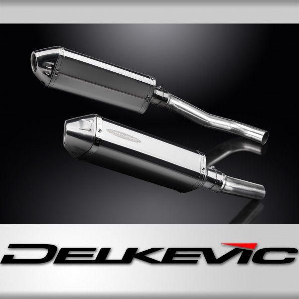 Delkevic slip-on kit Tri-Oval RVS 320mm - Z1000 (2007-2009)
