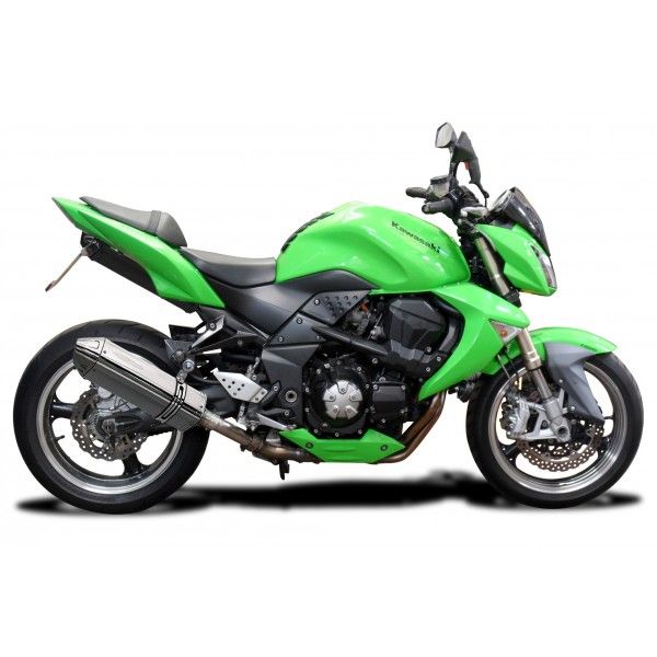 Delkevic slip-on kit Tri-Oval RVS 320mm - Z1000 (2007-2009)