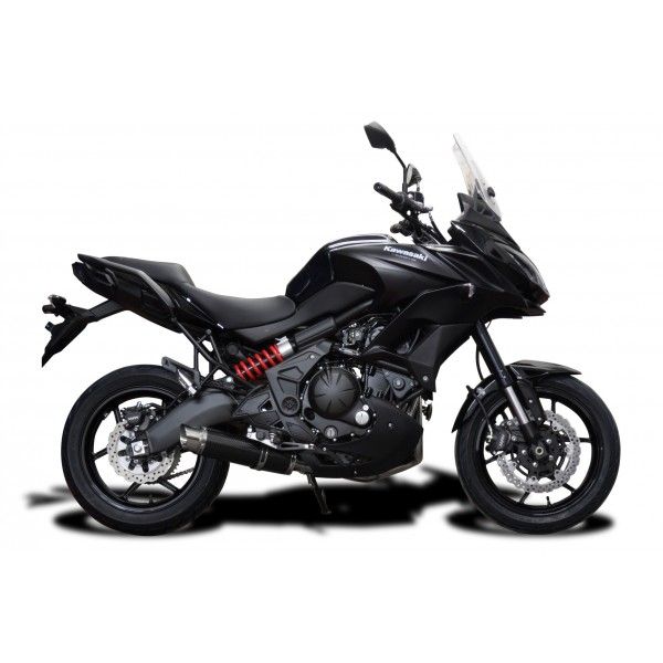 Delkevic volledig systeem Round Carbon 350mm - KLE650 VERSYS (2015-2020)