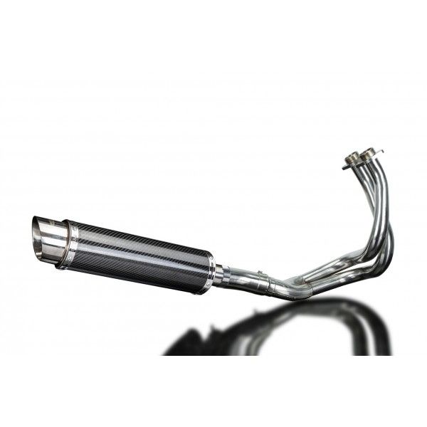 Delkevic volledig systeem Round Carbon 350mm - KLE650 VERSYS (2015-2020)