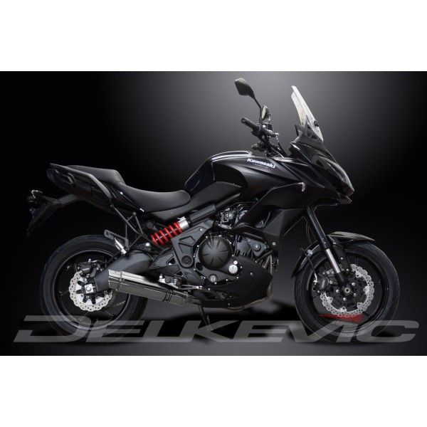 Delkevic volledig systeem Round RVS 350mm - KLE650 VERSYS (2015-2020)