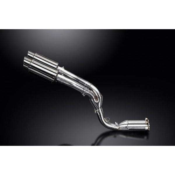 Delkevic slip-on kit Round RVS 200mm - ZX10R 06-07 DECAT