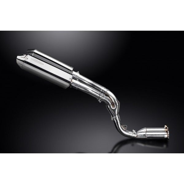 Delkevic slip-on kit Tri-Oval RVS 320mm - ZX10R 06-07 DECAT