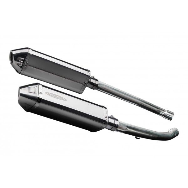 Delkevic slip-on kit Tri-Oval RVS 320mm - ZZR1400 (2012-2020)