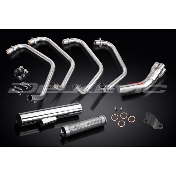 Delkevic volledig systeem Short Straight RVS 350mm - GPZ1100B1-B2 (1981-82)