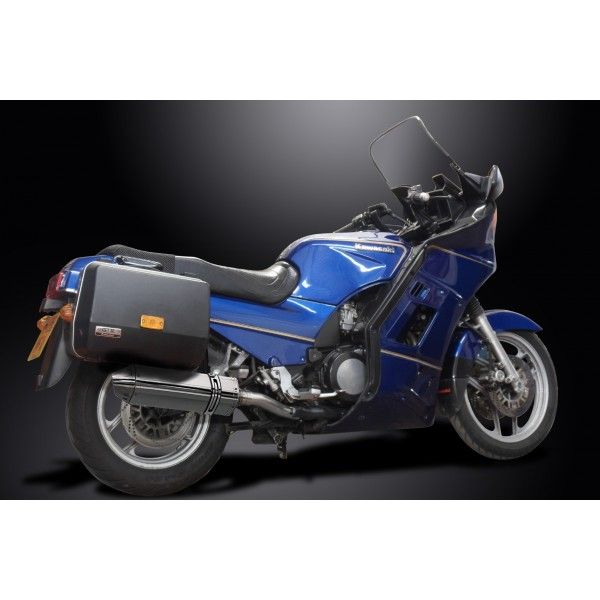 Delkevic slip-on kit Tri-Oval RVS 320mm - GTR1000 (1986-2006)