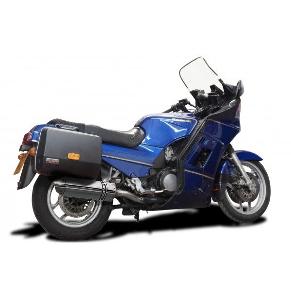 Delkevic slip-on kit Tri-Oval RVS 320mm - GTR1000 (1986-2006)