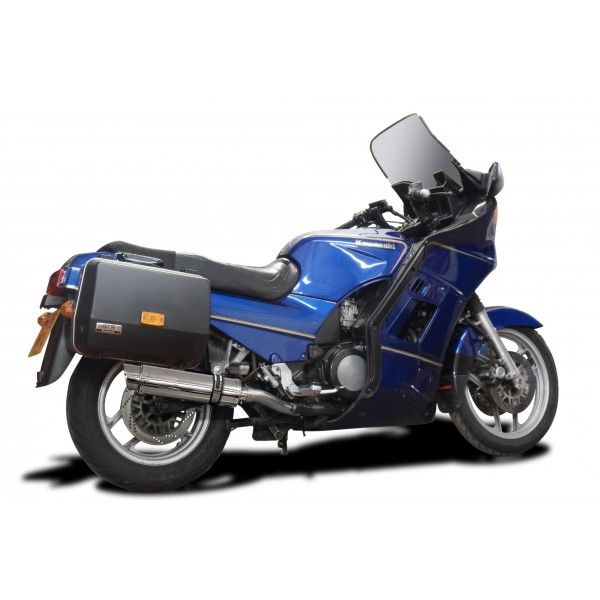 Delkevic slip-on kit Round RVS 350mm - GTR1000 (1986-2006)
