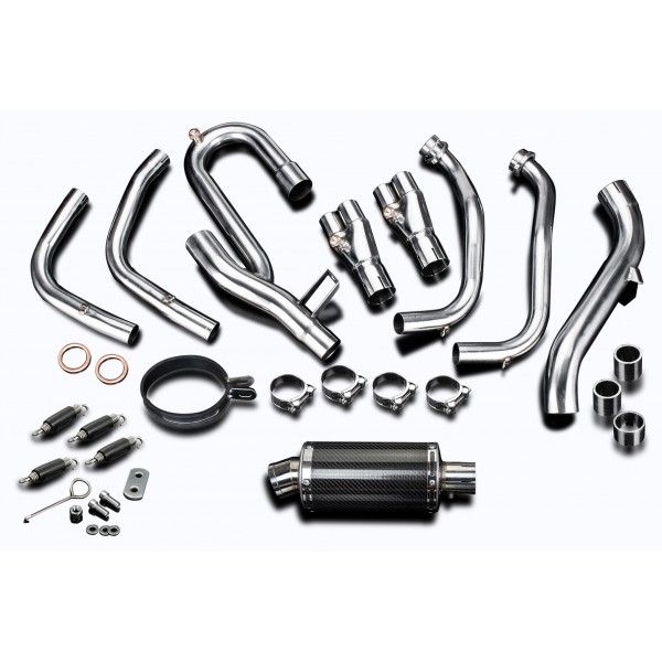 Delkevic volledig systeem Oval Carbon 225mm - VFR1200X 12-19