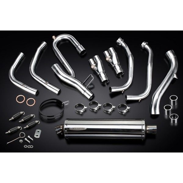 Delkevic volledig systeem Oval RVS 450mm - VFR1200X 12-19