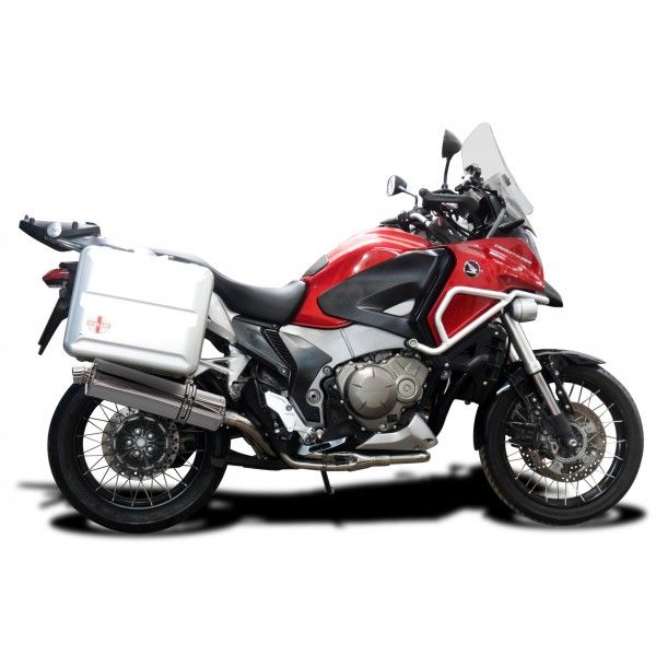 Delkevic volledig systeem Oval RVS 450mm - VFR1200X 12-19