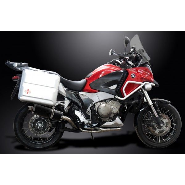 Delkevic volledig systeem Oval Carbon 350mm - VFR1200X 12-19