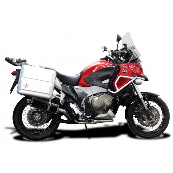 Delkevic volledig systeem Oval Carbon 350mm - VFR1200X 12-19