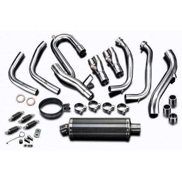 Delkevic volledig systeem Oval Carbon 350mm - VFR1200X 12-19