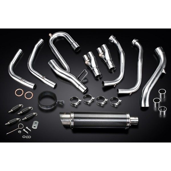 Delkevic volledig systeem Round Carbon 350mm - VFR1200X 12-19