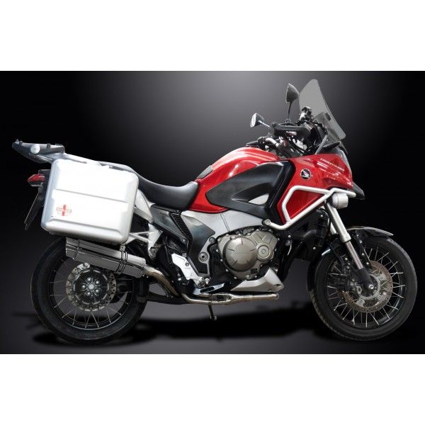 Delkevic volledig systeem Round RVS 350mm - VFR1200X 12-19