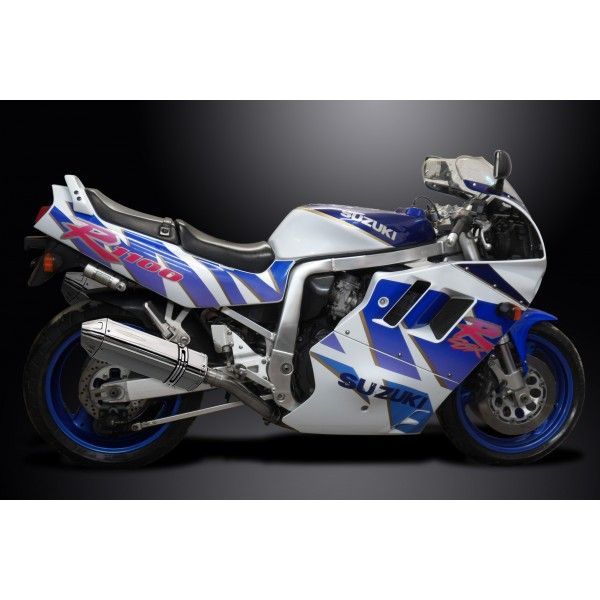 Delkevic slip-on kit Tri-Oval RVS 320mm - GSX-R1100 (1989-1992)