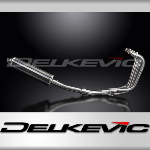 Delkevic volledig systeem Oval Carbon 450mm - ZR-7S (1999-2004)