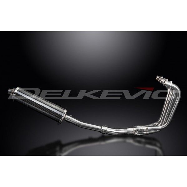 Delkevic volledig systeem Oval Carbon 450mm - ZR-7S (1999-2004)