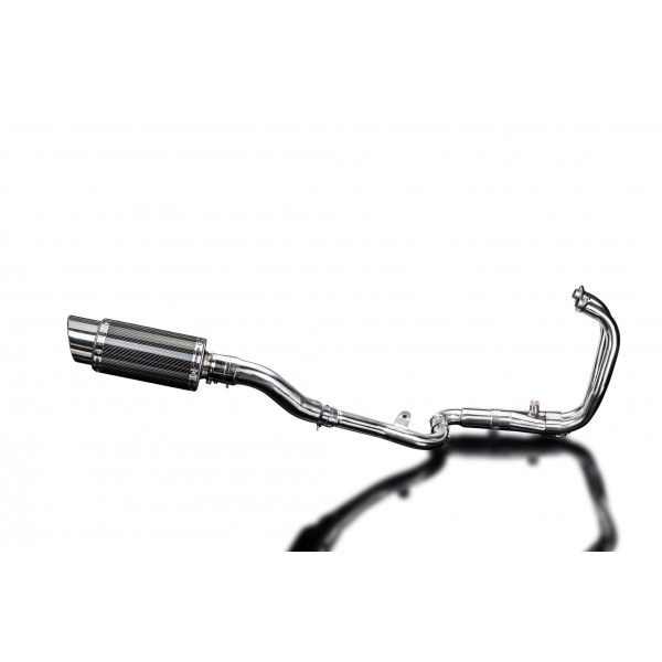 Delkevic volledig systeem Round Carbon 200mm - NINJA 300 (2013-2019)