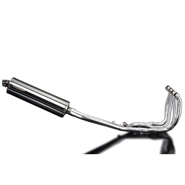 Delkevic volledig systeem Oval RVS 450mm - GSX1300R HAYABUSA 1999-2007