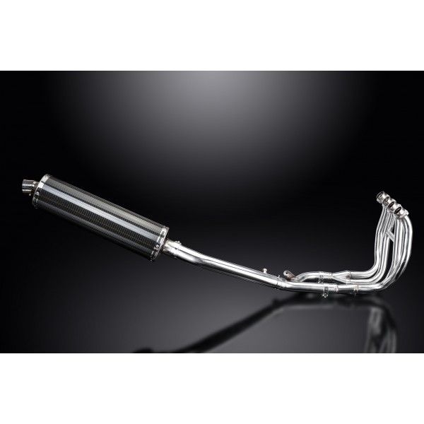 Delkevic volledig systeem Oval Carbon 450mm - GSX1300R HAYABUSA 1999-2007