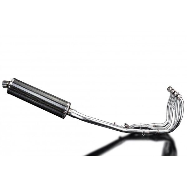 Delkevic volledig systeem Oval Carbon 450mm - GSX1300R HAYABUSA 1999-2007