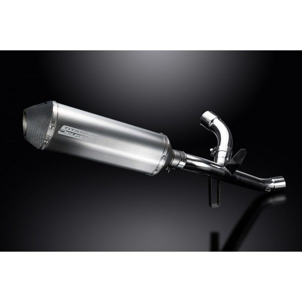 Delkevic slip-on kit X-Oval Titanium 343mm - MULTISTRADA 950 2017-2018