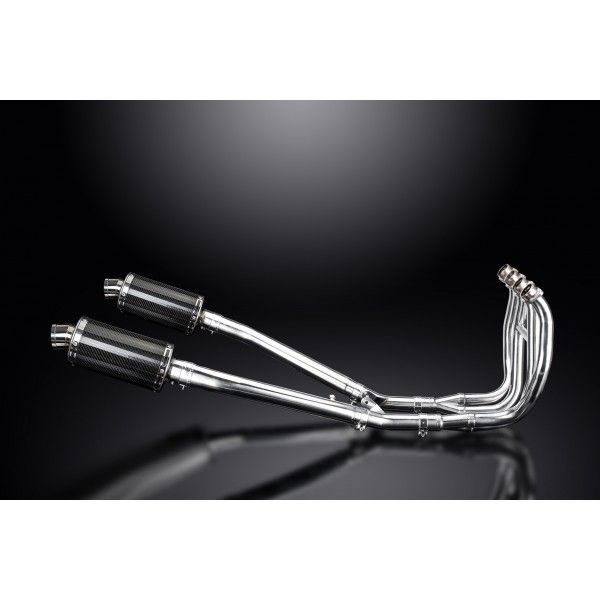 Delkevic volledig systeem Oval Carbon 225mm - GSX1300R HAYABUSA 1999-2007