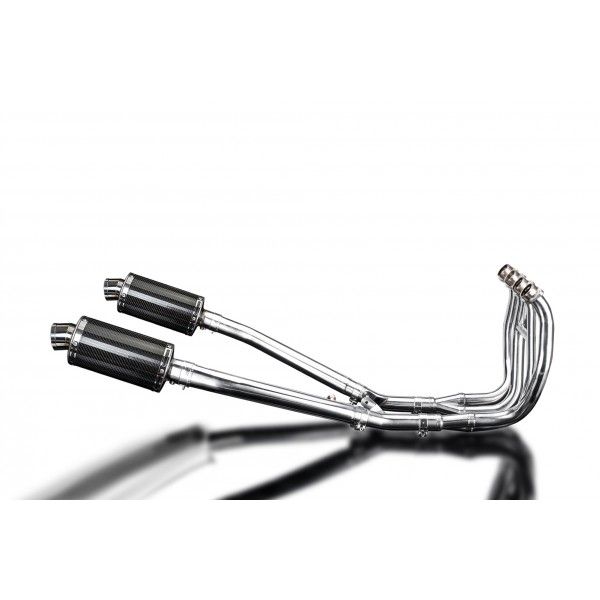 Delkevic volledig systeem Oval Carbon 225mm - GSX1300R HAYABUSA 1999-2007