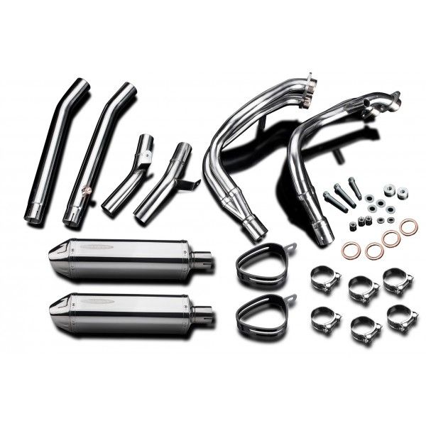Delkevic volledig systeem Tri-Oval RVS 320mm - GSX1300R HAYABUSA 1999-2007