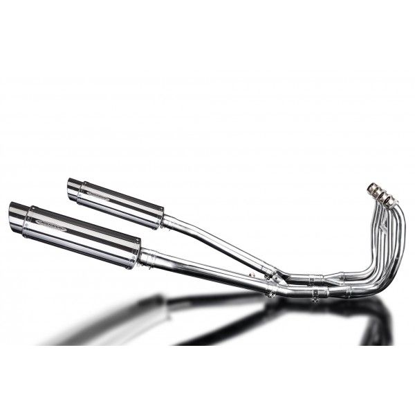Delkevic volledig systeem Round RVS 350mm - GSX1300R HAYABUSA 1999-2007