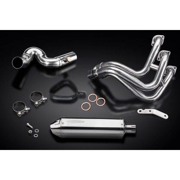 Delkevic volledig systeem Tri-Oval RVS 320mm - TRACER 900 15-20