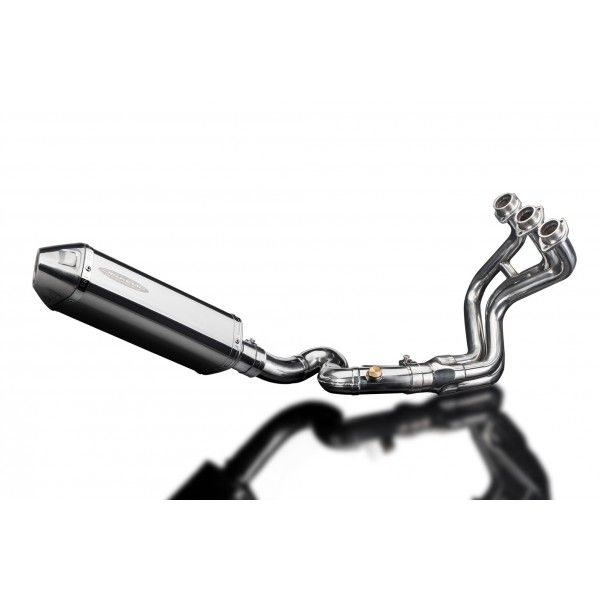 Delkevic volledig systeem Tri-Oval RVS 320mm - TRACER 900 15-20