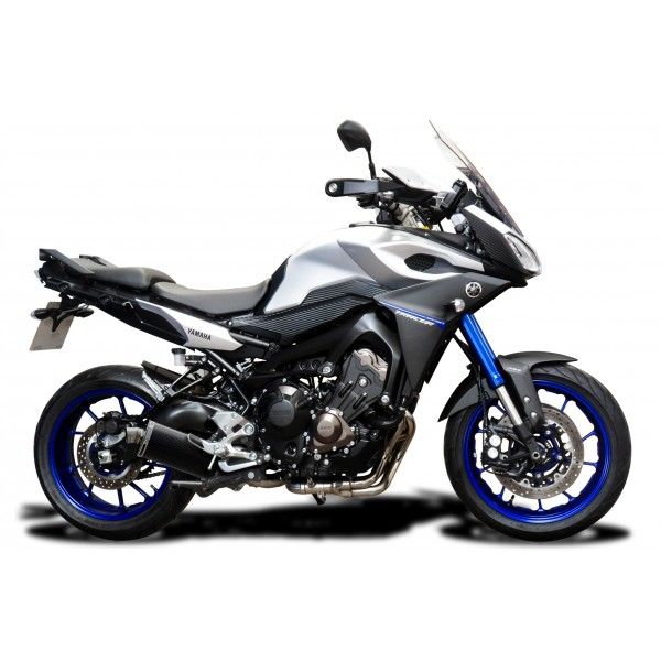 Delkevic volledig systeem Oval Carbon 350mm - TRACER 900 15-20