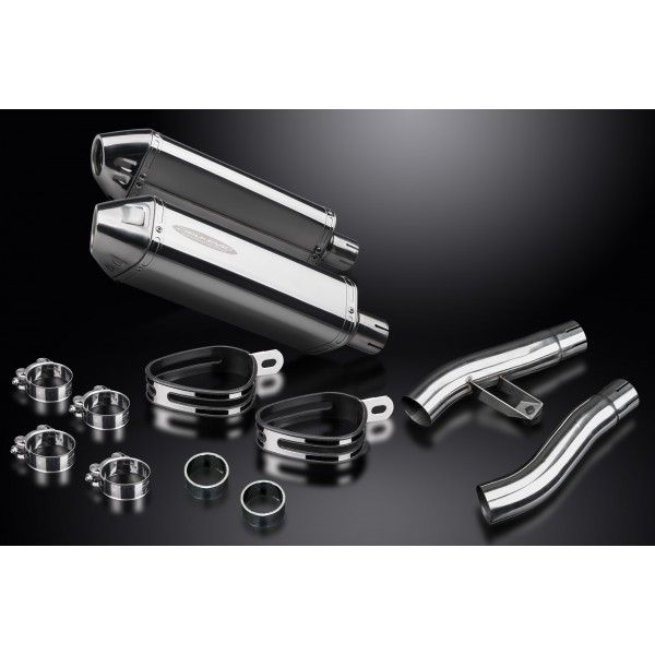 Delkevic slip-on kit Tri-Oval RVS 320mm - Sprint Executive (1998)