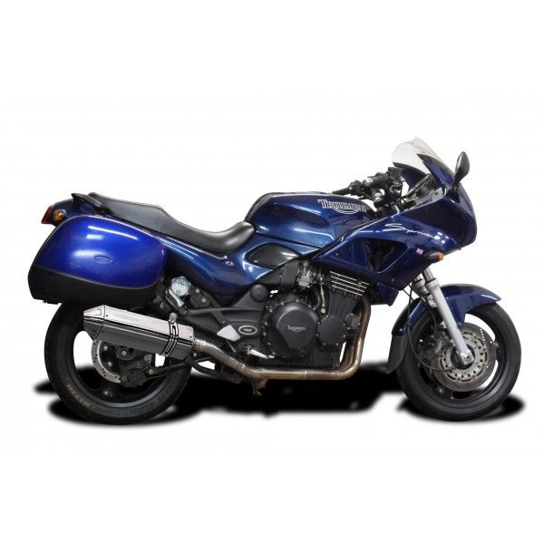 Delkevic slip-on kit Tri-Oval RVS 320mm - Sprint Executive (1998)