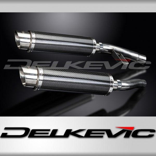Delkevic slip-on kit Round Carbon 350mm - Sprint Executive (1998)