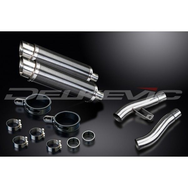 Delkevic slip-on kit Round Carbon 350mm - Sprint Executive (1998)