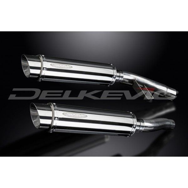 Delkevic slip-on kit Round RVS 350mm - Sprint Executive (1998)