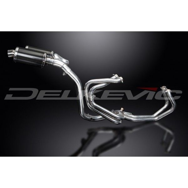 Delkevic volledig systeem Oval Carbon 225mm - VFR800 VTec (2002-2013)
