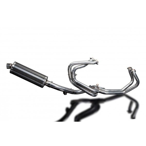 Delkevic volledig systeem Oval Carbon 350mm - VFR800Fi (1998-2001)