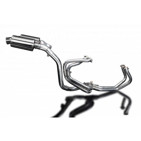 Delkevic volledig systeem Oval RVS 225mm - VFR800 VTec (2002-2013)