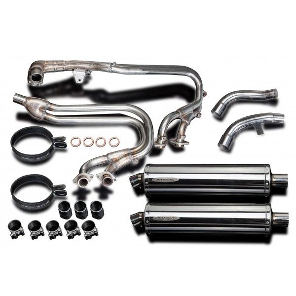 Delkevic volledig systeem Oval RVS 450mm - ST1100 PAN EUROPEAN (1989-2002)