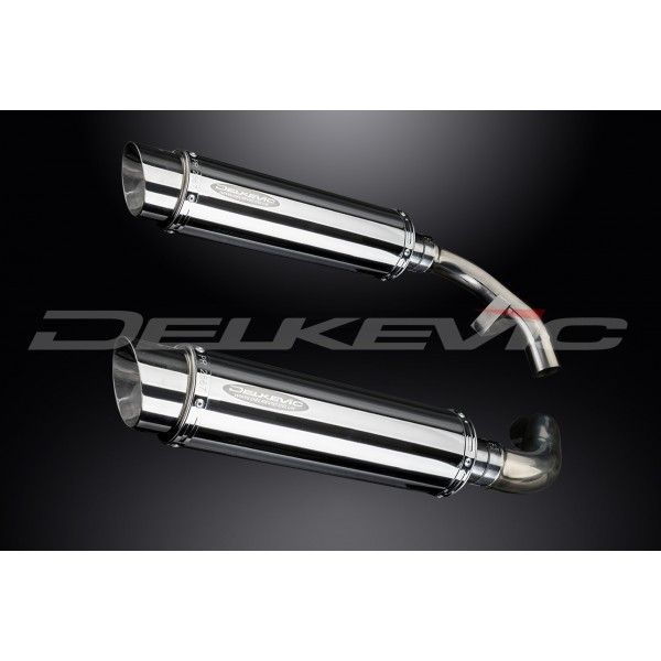 Delkevic slip-on kit Round RVS 350mm - ST1100 PAN EUROPEAN 89-02