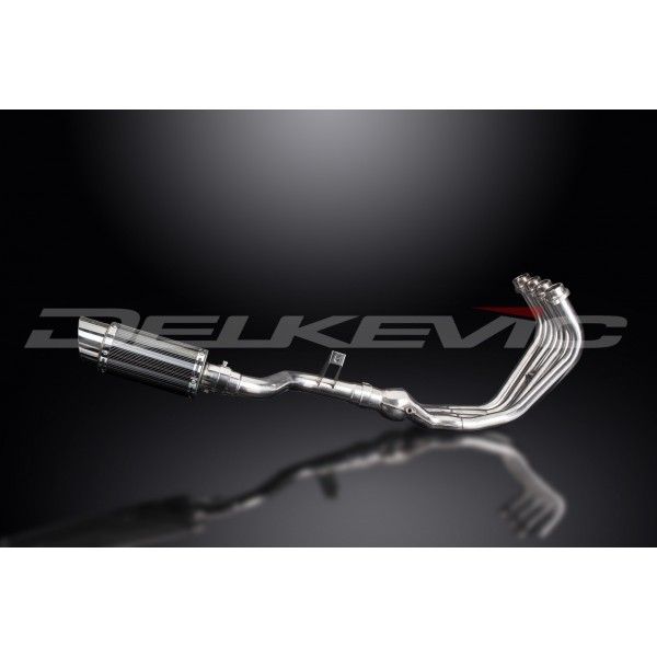 Delkevic volledig systeem Round Carbon 200mm - XJ6 Diversion (2009-2018)