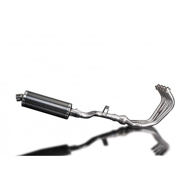 Delkevic volledig systeem Oval Carbon 350mm - XJ6 Diversion (2009-2018)