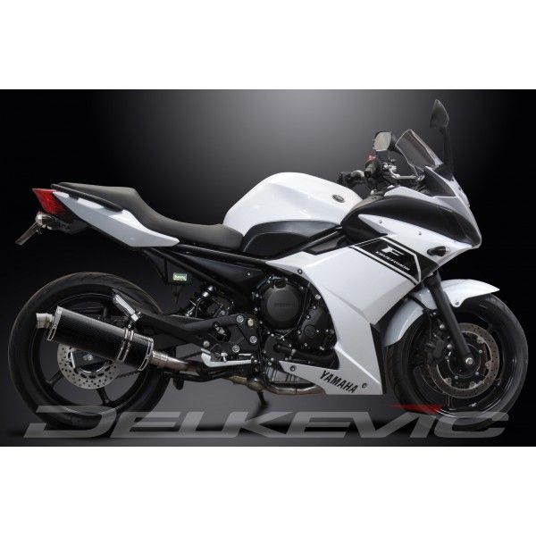 Delkevic volledig systeem Oval Carbon 350mm - XJ6 Diversion (2009-2018)