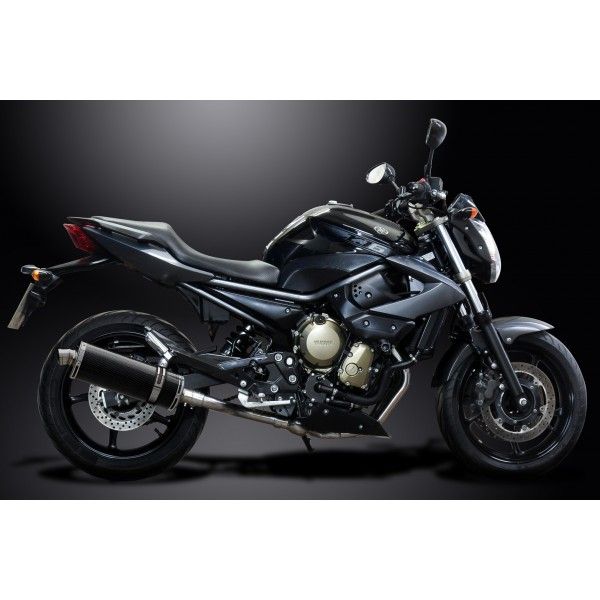 Delkevic volledig systeem Oval Carbon 350mm - XJ6 Diversion (2009-2018)